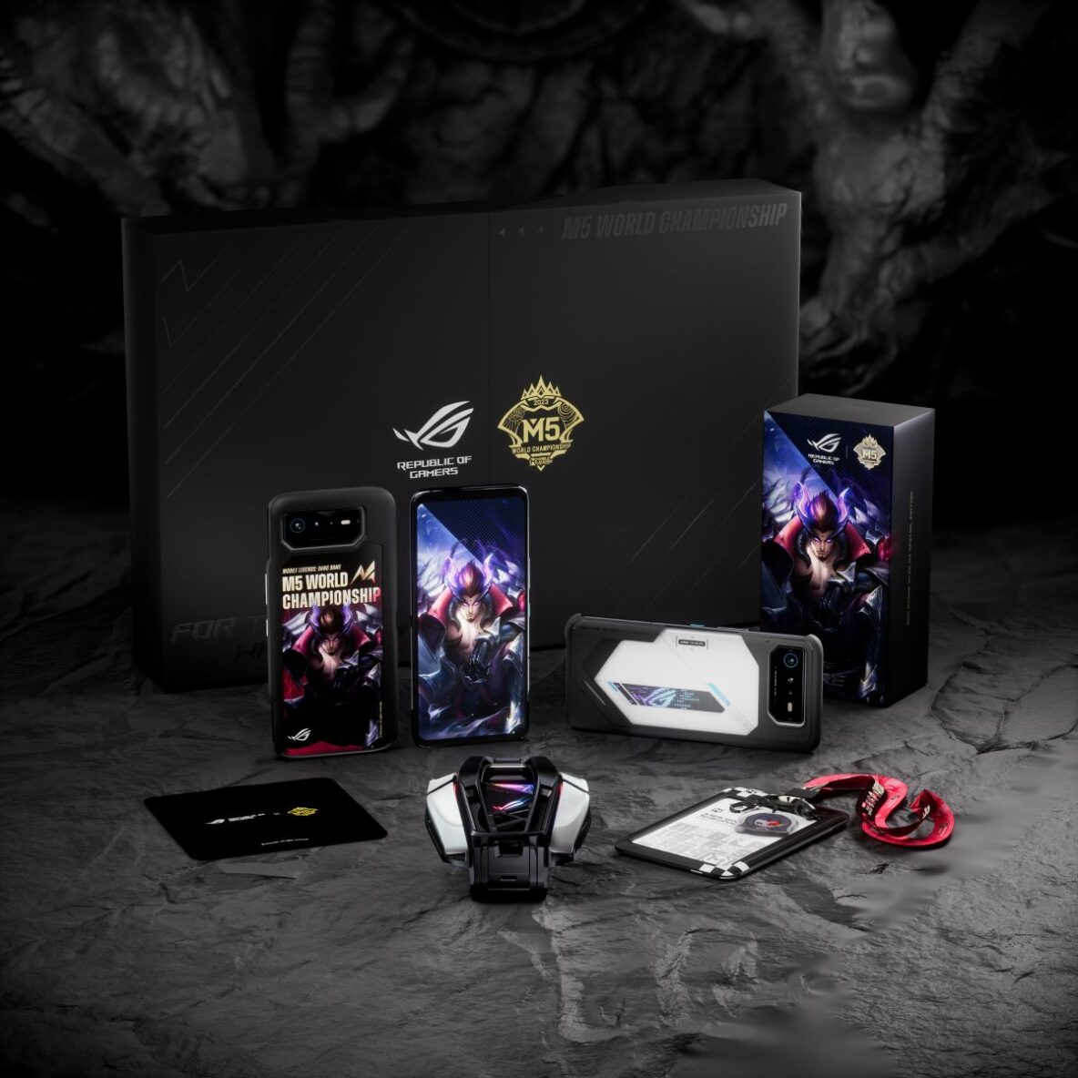 ASUS ROG Unveil Yu Zhong-Themed ROG Phone 6 Mobile Legends M5 Special ...