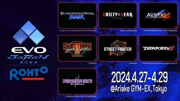 EVO Japan 2024 Games Lineup Announced