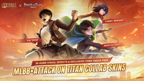 MLBB x Attack on Titan Collaboration Inbound End of January