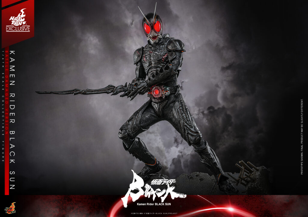 Battle Damaged Kamen Rider Black Sun Looks Badass In Hot Toy Form