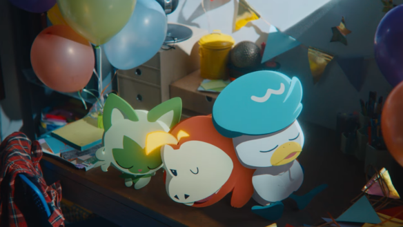 Pokémon Sleep Celebrates First Anniversary with Paldean Starters