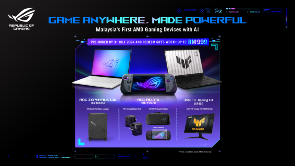 ASUS ROG Malaysia Announces New 2024 AMD Strix Point Gaming Laptops