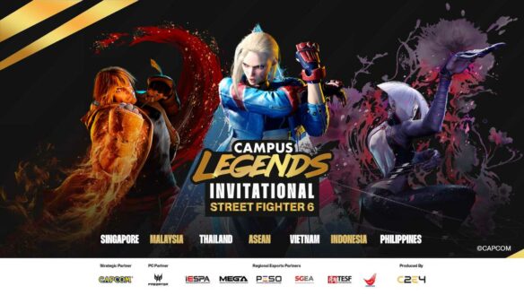 Capcom & C2E4 Launch Inaugural Campus Legends Street Fighter 6 SEA Invitational