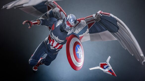 Hot Toys’ Latest Captain America Figure Flies In With Closer Look At New Suit