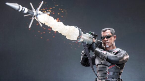 Marvel’s Daywalker Vampire Hunter Gets His Own Badass Hot Toy With A Bazooka