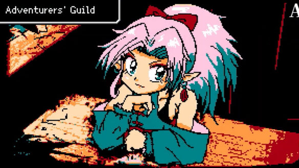 Crescent Tower Is A Tribute To 2D 8-Bit Japanese Role-Playing Games, Out In 2025