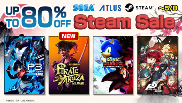 SEGA’s Steam Sale Goes Super Sonic For Golden Week